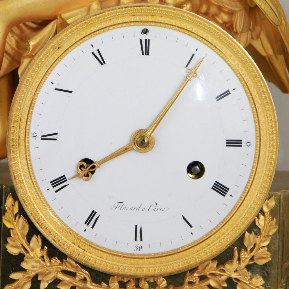 Ancien Cadran Ovale Pour Montre - Blanc, Sans Marquage, Marque Metal Decor Besançon